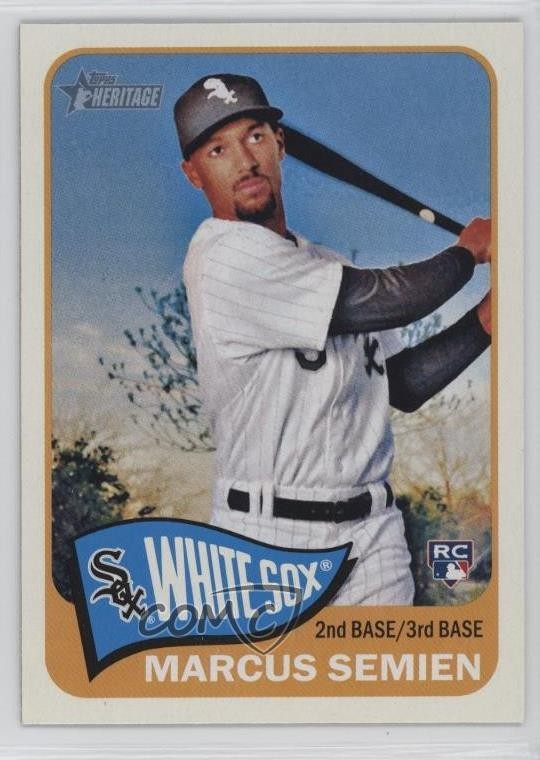 2014 Topps Heritage High Number Marcus Semien #H514 8u9