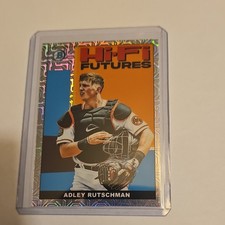 Topps 2022 Bowman Chrome Hi-Fi Futures Adley Rutschman #HIFI-3 Baltimore Orioles
