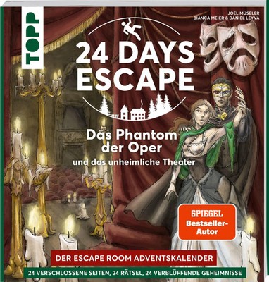 24 DAYS ESCAPE - Der Escape Room Adventskalender: Das Phantom der Oper und...