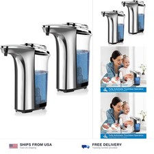 Automatic Soap Dispenser, 17oz Touchless Liquid Dish Soap Dispenser Kitchen ...