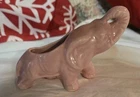 Vintage Pink Elephant Planter McCoy? Mid Century Modern Pottery