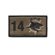 US NAVY PATCH:  Maritime Expeditionary Security Squadron 14 MSRON-14