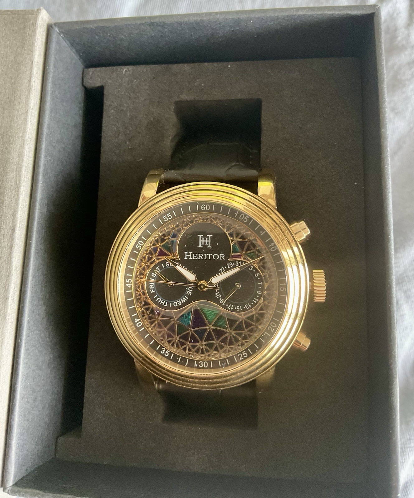 Mint Automatic Heritor Day/Date Legacy Box/Papers… - image 4