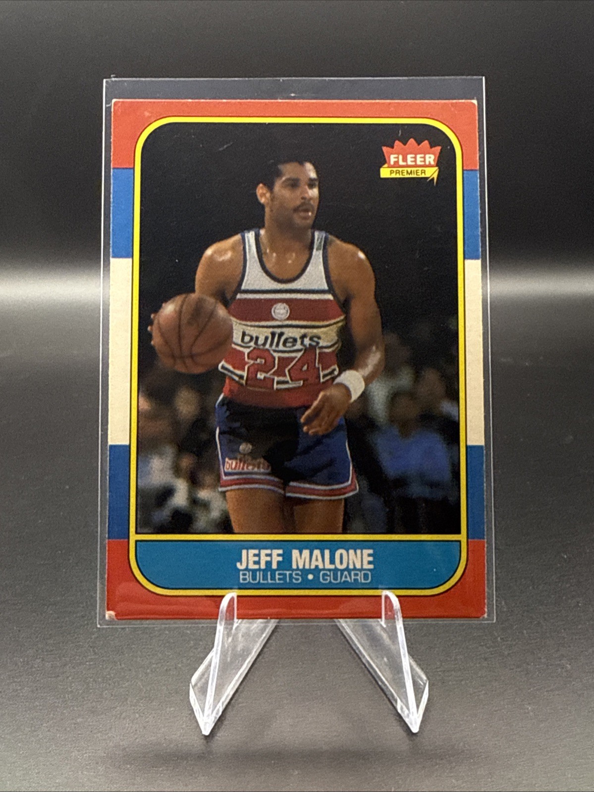 1986-87 Fleer - Jeff Malone #67 (RC)