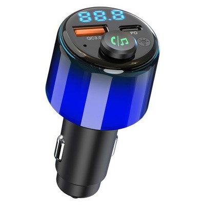 AUTO FM TRANSMITTER BLUETOOTH KFZ RADIO ADAPTER DUAL USB LADEGERÄT HANDY