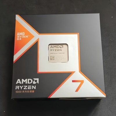 AMD Ryzen 9 9800X3D Foreign Boxed 12-Core 24-Thread 3D V-Cache Gaming CPU