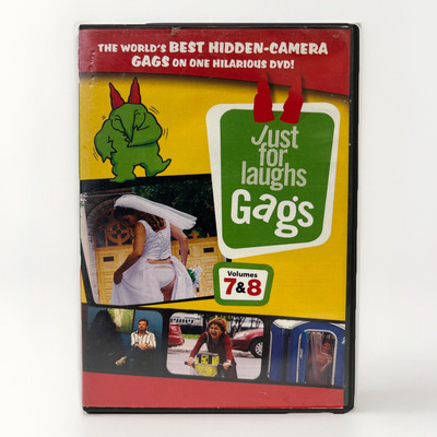 Just For Laughs Gags Volume Vol 7 + 8 (DVD Region 1) Tested!