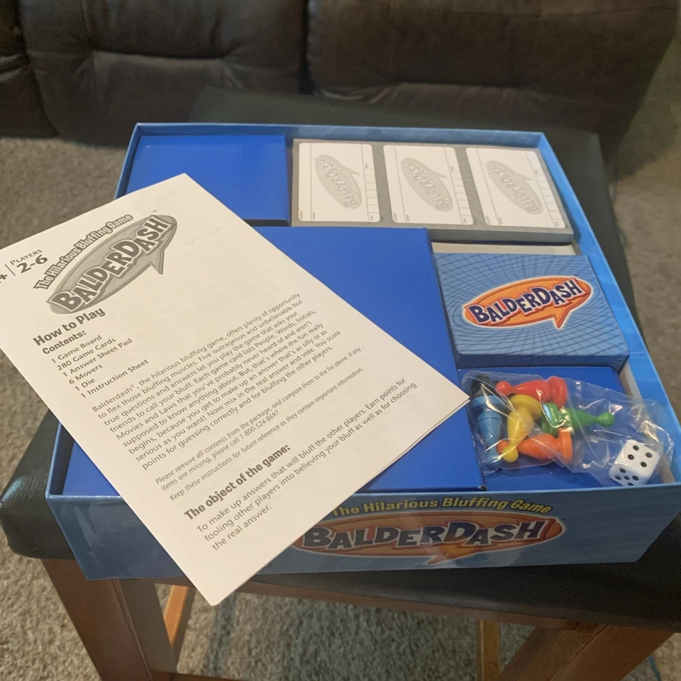 Balderdash✨The Hilarious Bluffing Game by Mattel 2009✨ - Image 2 of 3