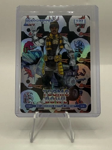Woodchipper (Rod Woodson) Bo Jackson Battle Arena Tecmo Bowl #464 Helmets Ice