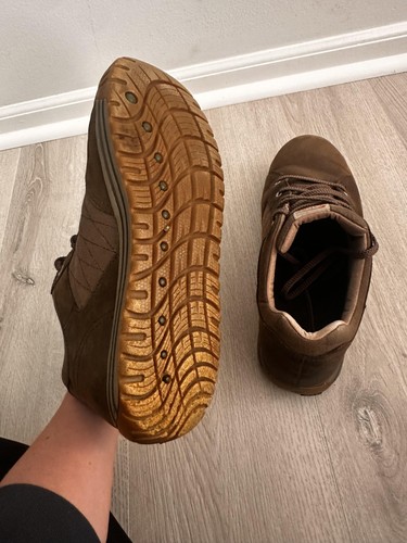 Oboz Mendenhall Hiking Shoes Mens 12 Brown Lace Up Nubuck Leather Low Sneakers - Picture 10 of 11