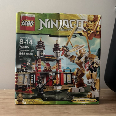 LEGO NINJAGO Temple of Light 70505 565 pcs Golden Ninja Included Box