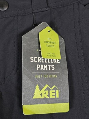Pantalon De Randonnée REI Screeline Femme - Taille 6 - Noir - Nylon - Occasion