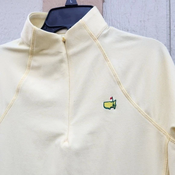 Magnolia Lane Tech Masters Augusta Long Sleeve 1/4 Zip Pullover Shirt Size S - Image 3 of 4
