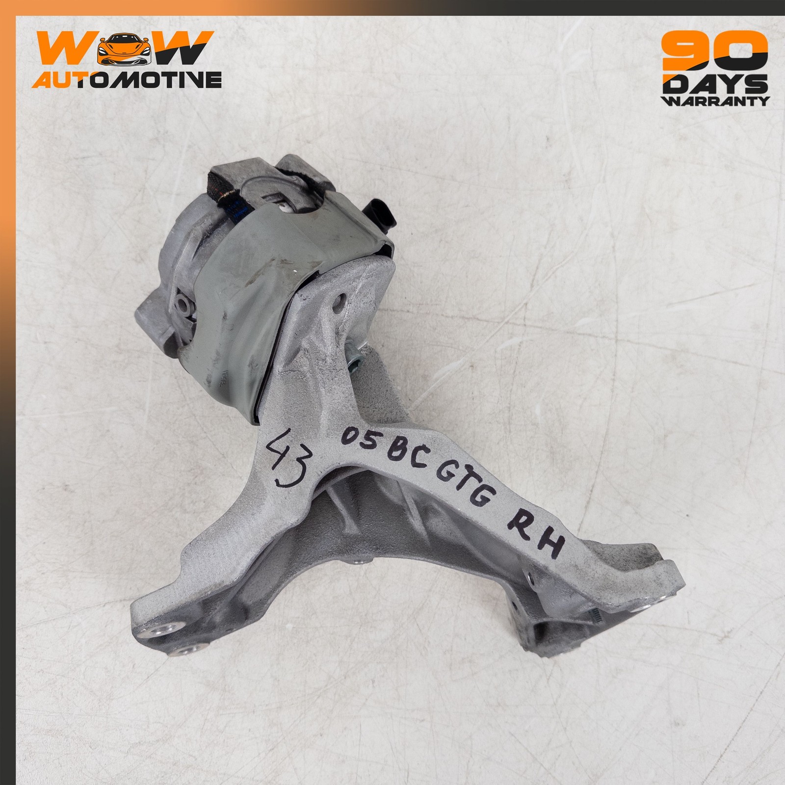 04-13 BENTLEY CONTINENTAL GT GTC FRONT RIGHT ENGINE MOTOR MOUNT BRACKET OEM