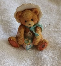 Enesco Cherished Teddies Bobbie Bear Figurine 1993 4R9/894