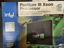 Intel Pentium III Xeon 733 MHz BX80526KZ733256 Processor Sealed w/Intel Sticker
