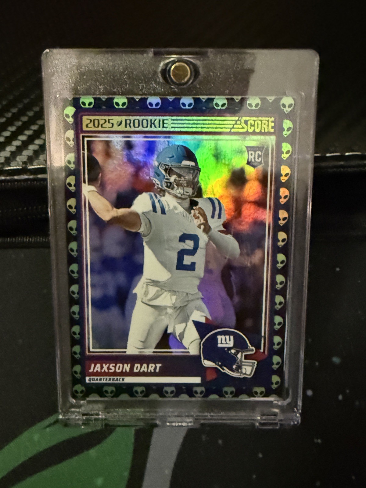 2025 Score #35 Jaxson Dart Extraterrestrial Insert