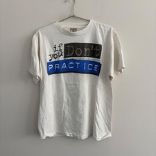 Vintage Alore Volleyball Graphic T-Shirt White Large Made in USA 90s Mens
