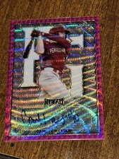 CAMDEN HAYSLIP 2020 Leaf Perfect Game PINK WAVE AUTOGRAPH #2/6 ALABAMA, UAB