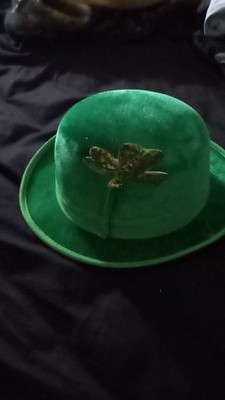 elope Green Leprechaun Bowler/Derby Hat Fabric One Size Adult Unisex