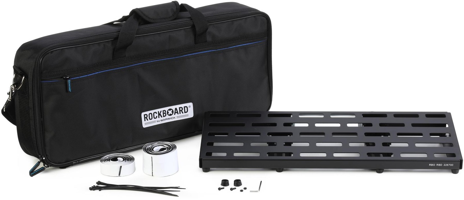 Педалборд RockBoard by Warwick Tres 3.2 - 23,54 дюйма x 9,29 дюйма