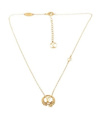 Preowned Louis Vuitton Collier LV Angel M64291 Gold Plated Necklace US SELLER