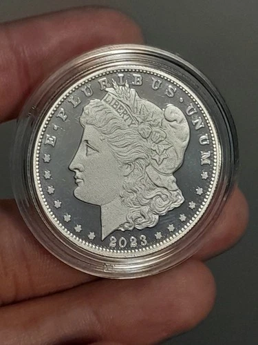 2023- S Morgan Silver Dollar Proof Coin in Original US Mint Box and COA