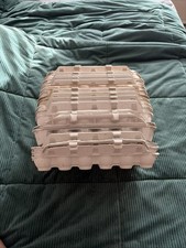 Egg Cartons - Lot of 18- Hold 12 Large Eggs Each - Paper Pulp
