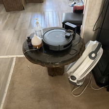 Marble end table set with coffee table