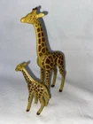 Playmobil Giraffe And Its Little Vintage Zoo Savannah Animals