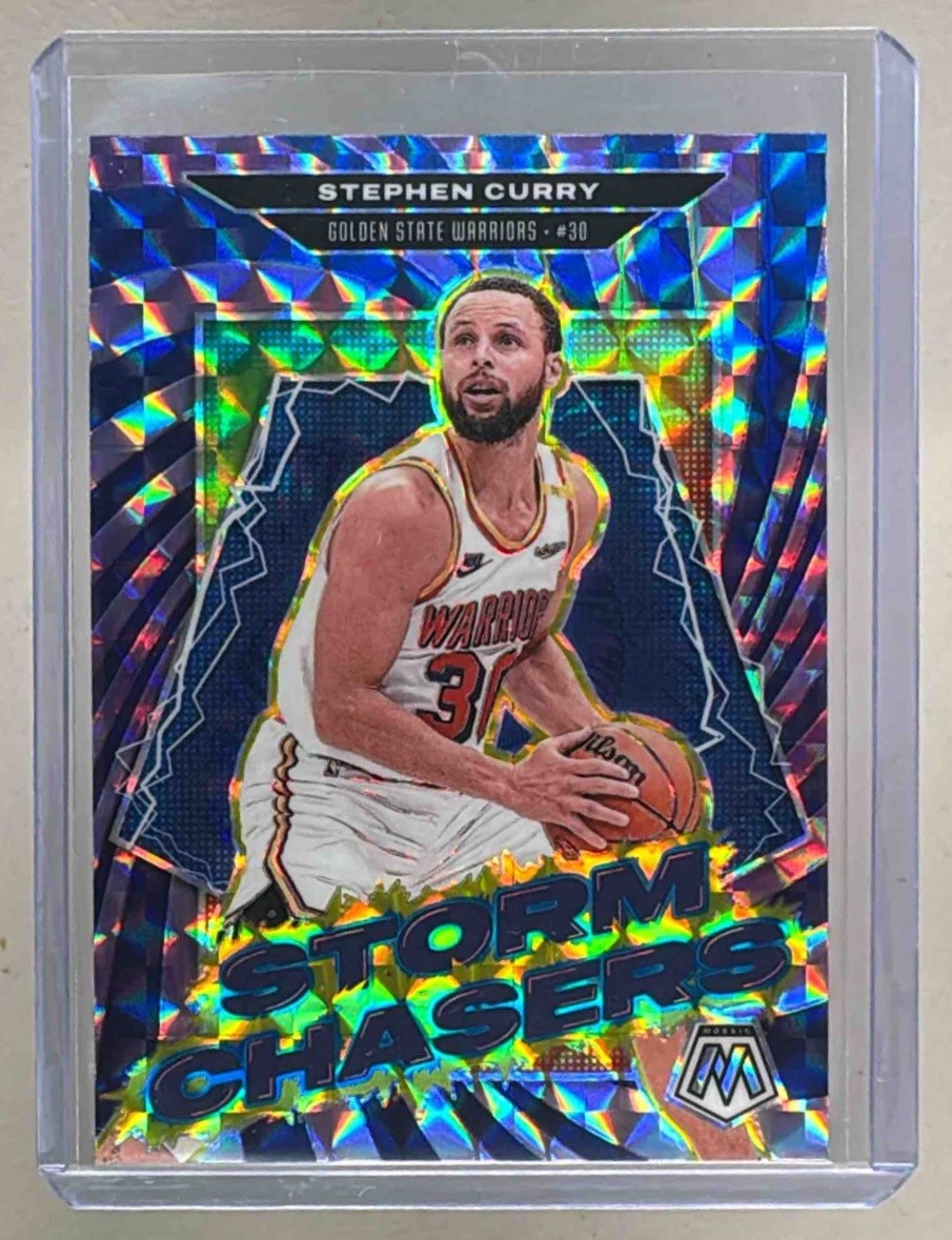Stephen Curry 2024 Panini Mosaic #8 Storm Chasers