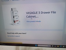3 DRAWER FILE CABINET WITH LOCK