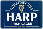 Harp Irish Lager Beer Wall Tin Metal Signs Home Décor Vintage Harp Irish Lager
