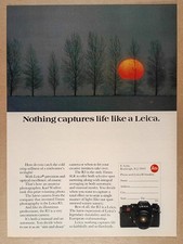 1978 Leica R3 Camera vintage print Ad