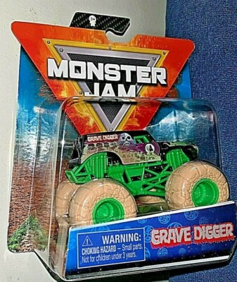 SPIN MASTER 2020 MONSTER JAM SERIES 11 GRAVE DIGGER ELEMENTALS TRUCKS RARE! HTF!