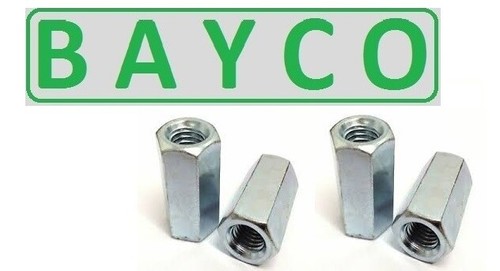 TUERCAS PROFUNDAS TUERCAS LARGAS ZINC CONECTORES DE ROSCA TOTAL M3, M4, M5, M6, M8, M10, M12, M14 - Imagen 6 de 7
