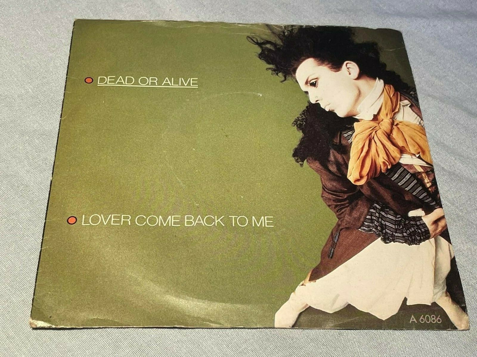 Dead Or Alive - Lover Come Back To Me - Original Vinyl Record 7" Single - 1985