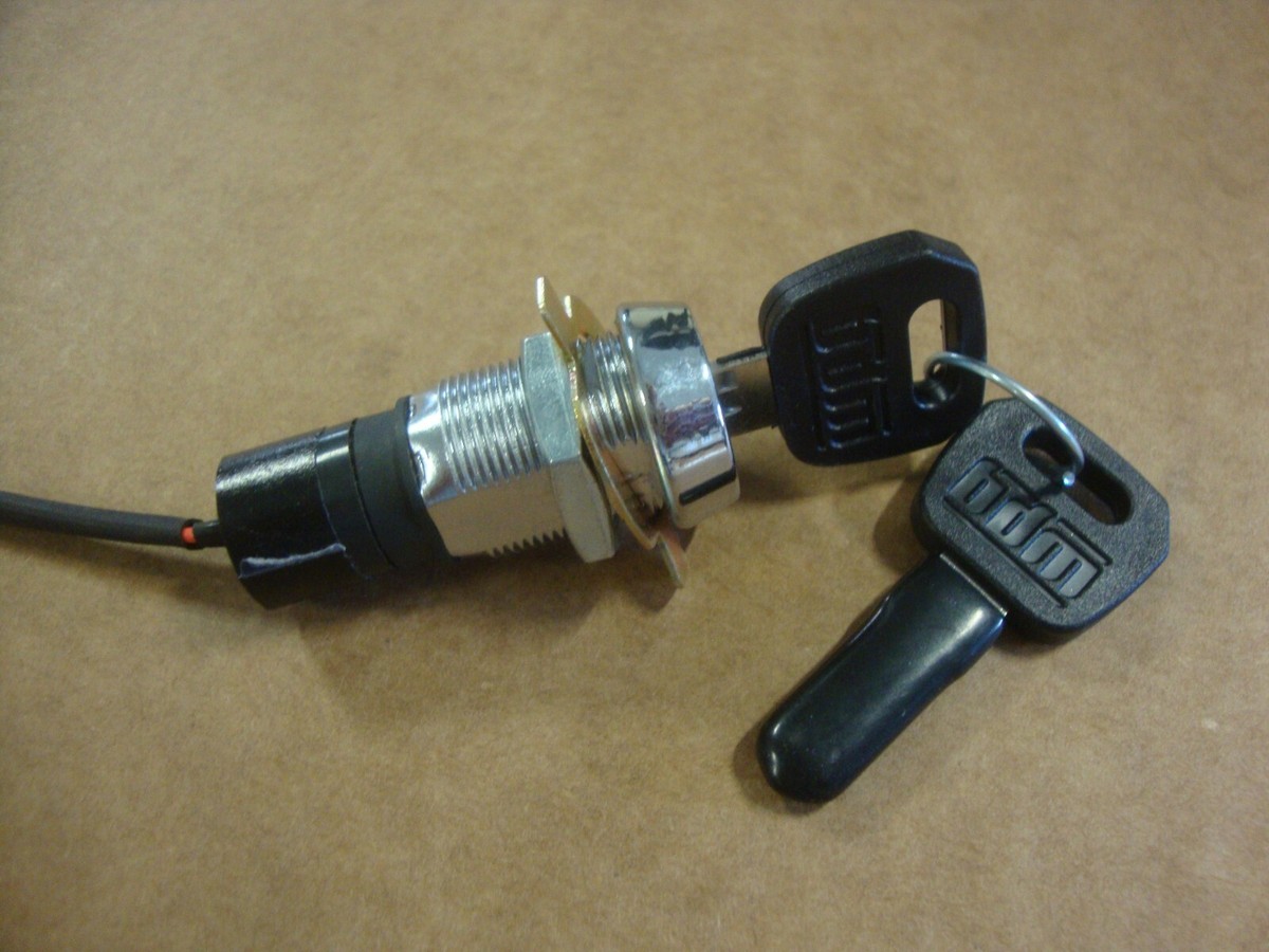 2003-2011 Big Dog Motorcycles (5T) Ignition Switch w/ BDM Logo & 2