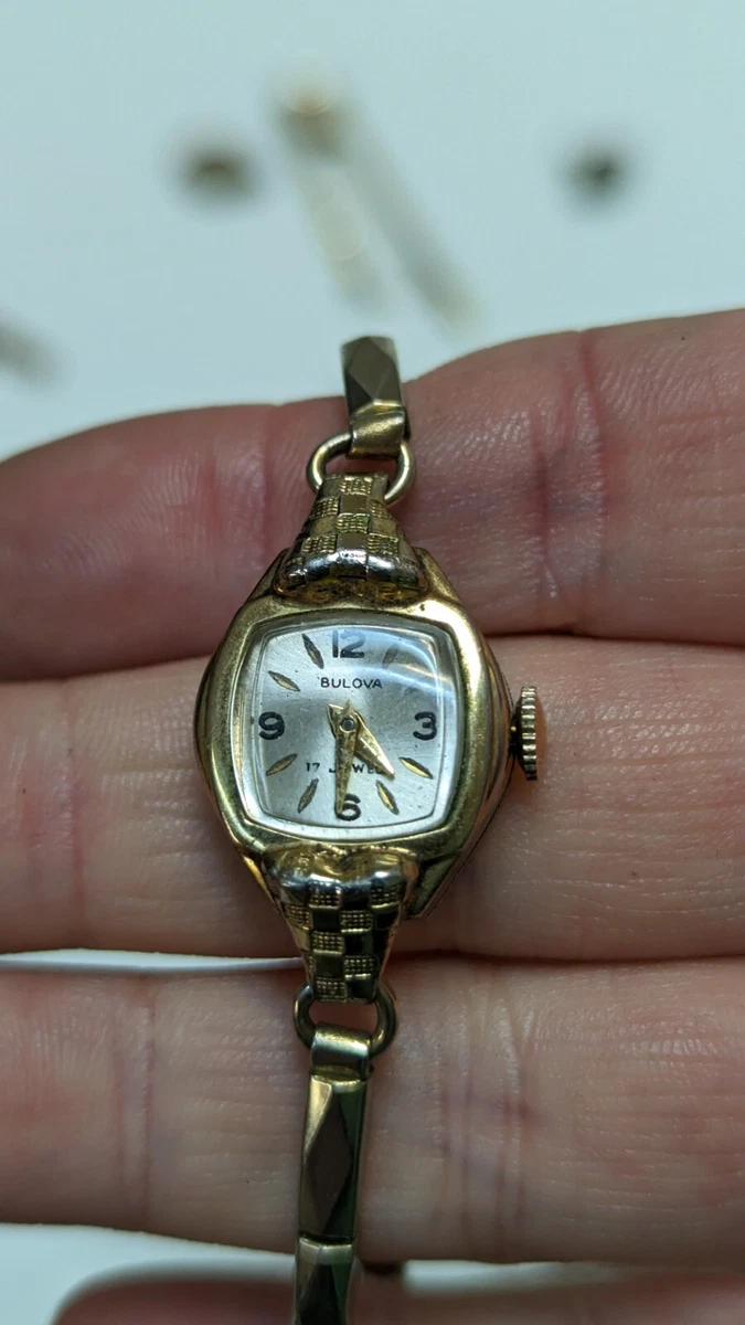 Bulova 17 hotsell jewels ladies watch