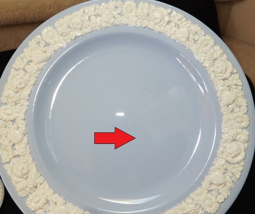 LOTE de SEIS Juegos de Placas de Vajilla Queens Vintage Wedgwood en relieve Raro Borde Ancho - Imagen 12 de 12