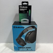 Skullcandy Hesh ANC Wireless Over-Ear Headset, True Black w/ Charging Cable NEW