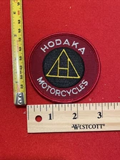 RARE. Vintage Circle Hondaka motorcycles patch, Great Condition. NEW.