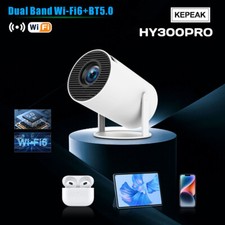 4K Mini Projector 20000 Lumen LED 1080P WiFi Bluetooth UHD Portable Home Theater 16