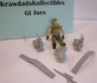 VTG HASBRO GI JOE 1989 ROCK & ROLL V2 LOOSE COMPLETE W/ ACCESSORIES NO FILE CARD