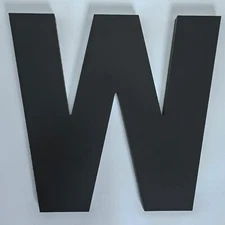 8 Inch Large House Numbers Black Modern Home Address Signage for Outside Wide...