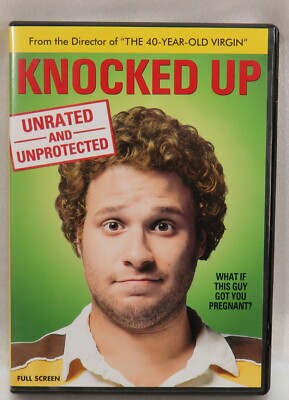 Knocked Up Unrated DVD 2007 Jay Baruchel Paul Rudd Seth Rogen 