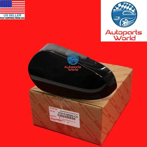 GENUINE TOYOTA 12-17 CAMRY PASSENGER BLACK 218 OUTER MIRROR COVER 87915-06060-C0