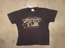 VTG The Big Lebowski Rollers Bay Goodman/Bridges Bay Island Black T-Shirt SZ XL