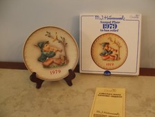 1979 MJ hummel annual plate Singing Lesson Goebel 