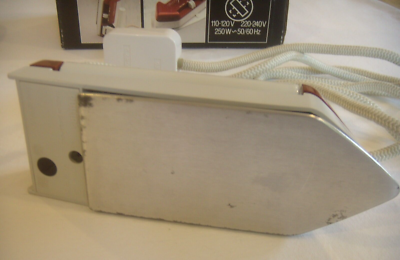 Fer à Repasser De Voyage Philips Stewardess Vintage HD 1168 - Testé Et Fonctionne - Avec Boîte Et Sac
